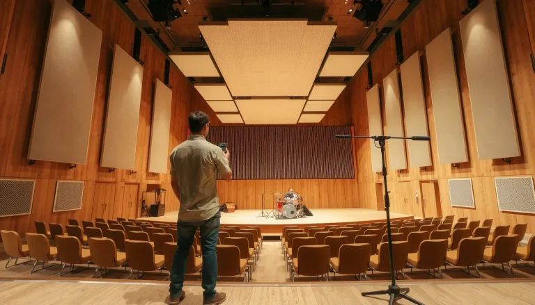 Étude acoustique salle de concert : optimiser la qualité sonore de votre salle