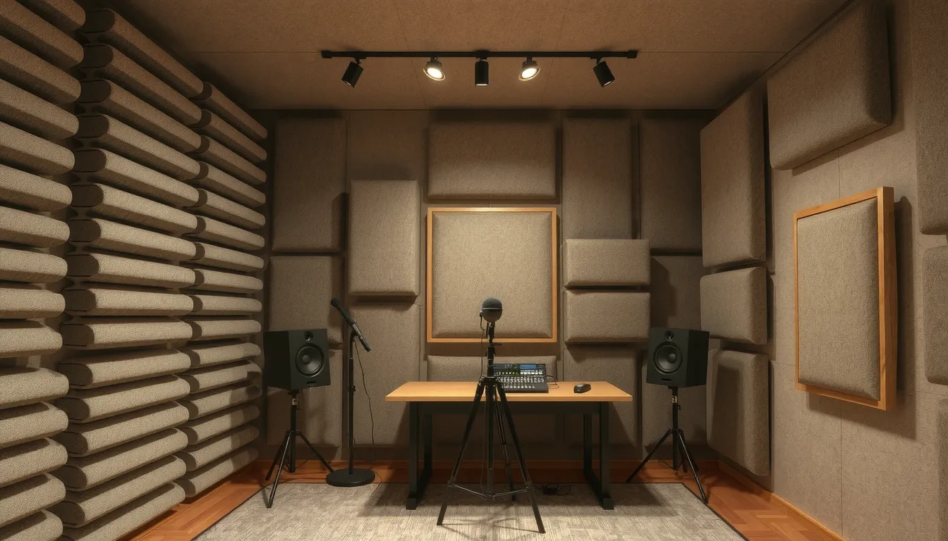 traitement acoustique home studio